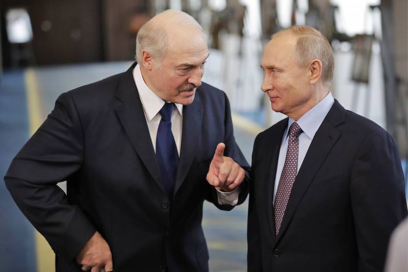 Названа главная тема предстоящих переговоров Путина и Лукашенко