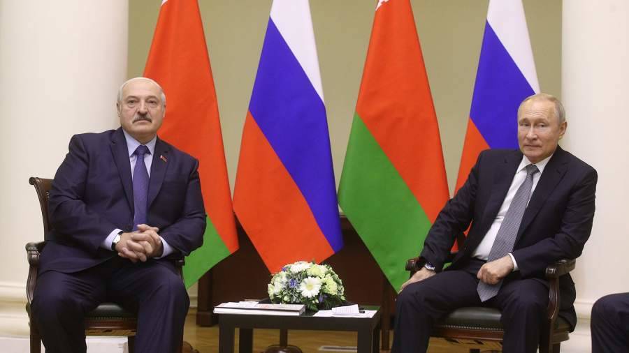 В МИД Белоруссии назвали главную тему встречи Путина и Лукашенко