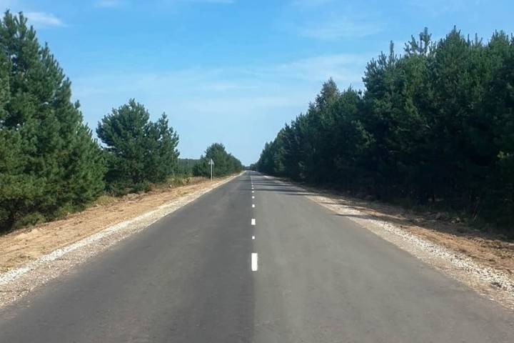 В Спасском районе по нацпроекту отремонтировали дорогу школьного маршрута