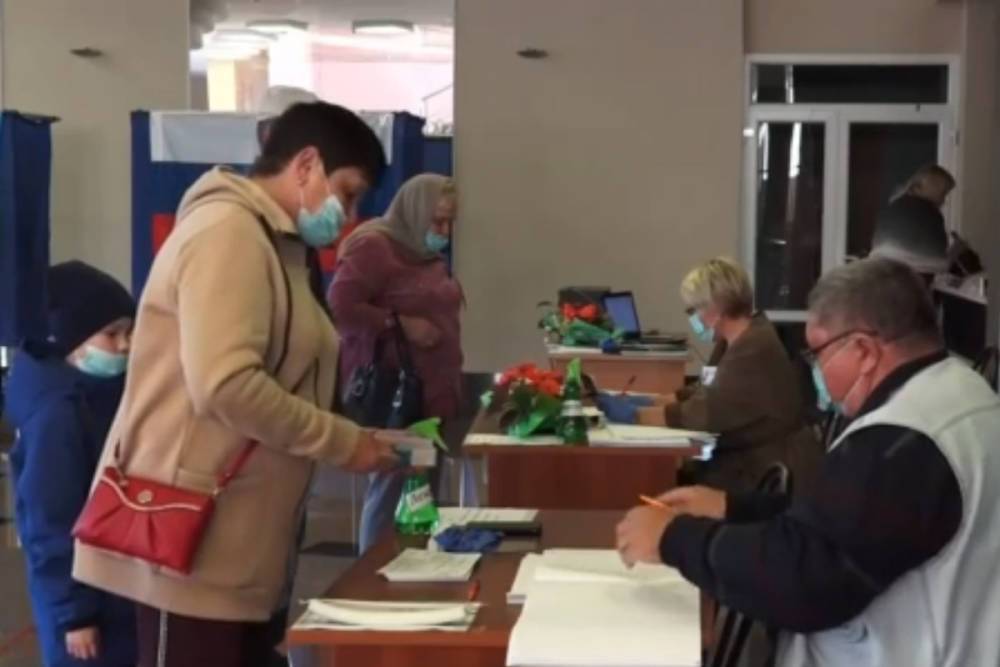 В Башкирии явка в первый день голосования составила 25,82%