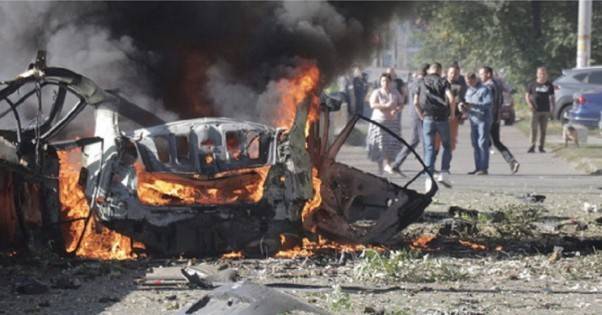 Теракт в Днепре: автомобиль был подорван самодельной бомбой