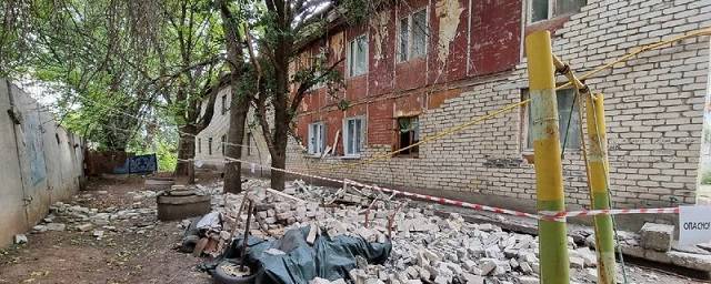 В Самаре начата проверка после обрушения стены дома №116 по улице Ново-Вокзальной