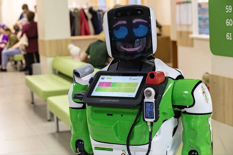 Первичный осмотр пациентов в медицинских учреждениях будут проводить роботы – Учительская газета