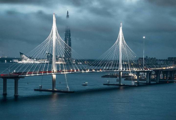 Фотограф показал мрачное очарование Вантового моста