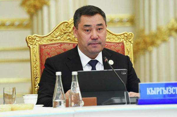Жапаров призвал создать пояс безопасности в Центральной Азии