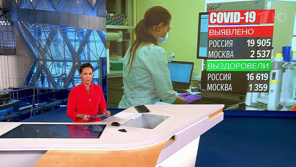 В России за сутки выявили 19 905 новых случаев коронавируса