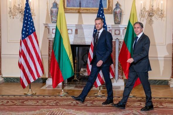 Глава МИД Литвы после встречи с гигантами бизнеса США: они ценят политповедение Литвы