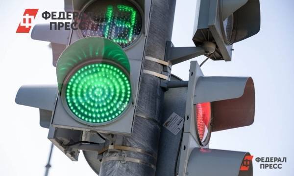 На переходе между новыми набережными в Челябинске заработает светофор