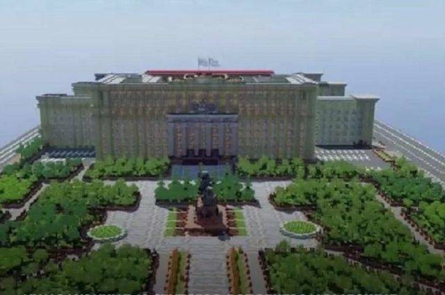 Школьник построил здание Правительства Ростовской области в Minecraft – Учительская газета