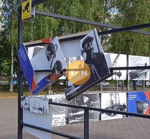 Полиция начала проверку из-за разгрома фотовыставки в честь Победы в ВОВ в Приокском районе