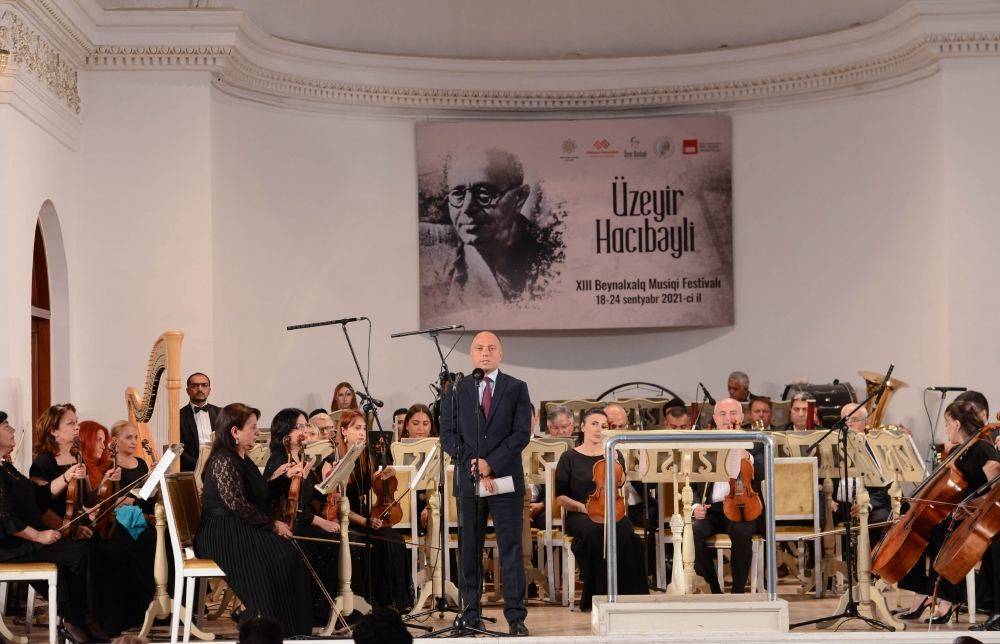 Состоялась церемония торжественного открытия XIII Международного музыкального фестиваля Узеира Гаджибейли (ФОТО)