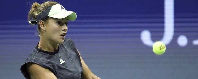 Российская теннисистка Калинская вышла во второй раунд турнира в Портороже