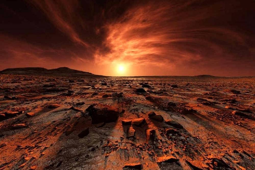 Марсианский бетон создадут из пыли, крови и мочи астронавтов
