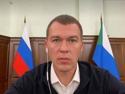 ﻿ Дегтярев лидирует на выборах главы Хабаровского края