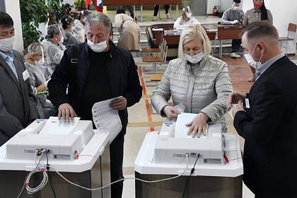 Явка на выборах в Госдуму по России превысила девять процентов