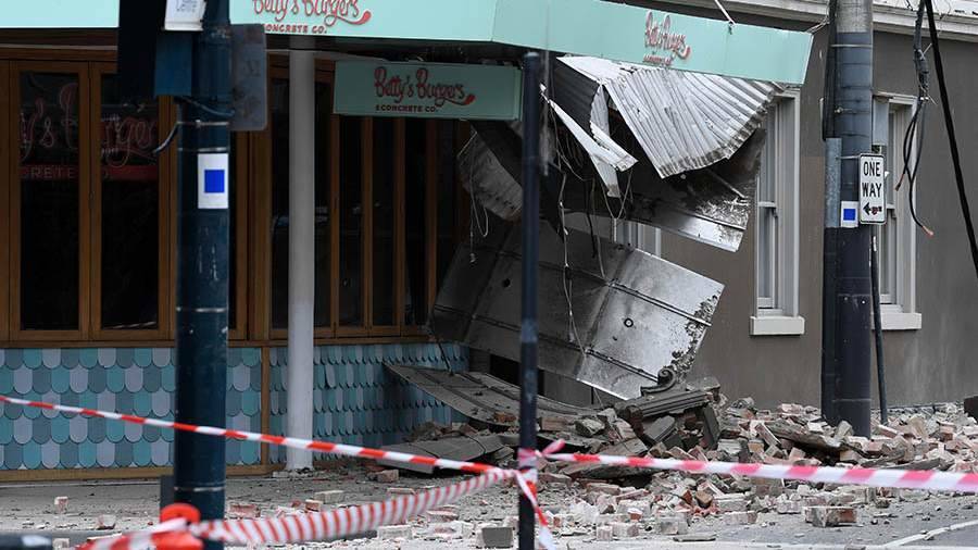 Российские граждане не пострадали в результате землетрясения в Мельбурне