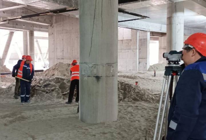 В Новосибирске осужденных привлекли к работам по строительству ледовой арены