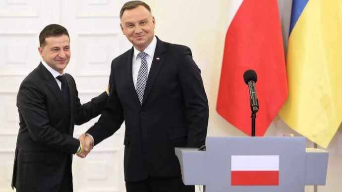 В Польше анонсировали встречу Дуды с Зеленским
