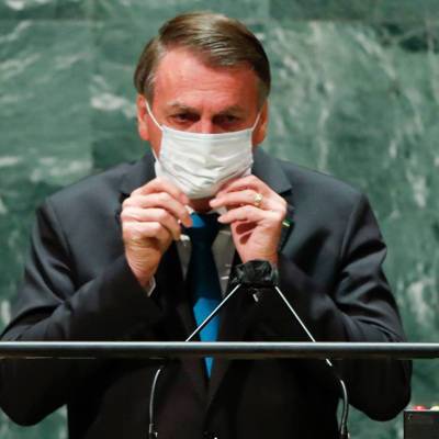 Президент Бразилии Жаир Болсонару изолировался после инцидента на Генассамблее ООН