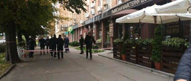 Появилось видео расстрела бизнесмена в Черкассах