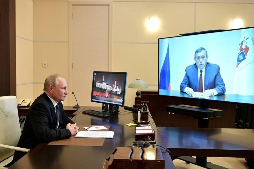 Состоялась видеовстреча Президента РФ и Главы Марий Эл