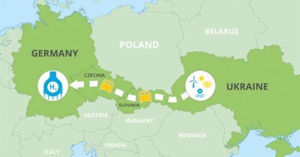 &quot;Водородный коридор&quot; может появиться между Украиной и Германией: он пройдет по 4 странам