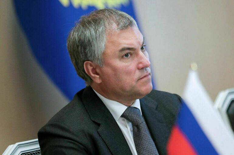 Володин считает, что российская делегация не должна принимать участие в сессии ПАСЕ