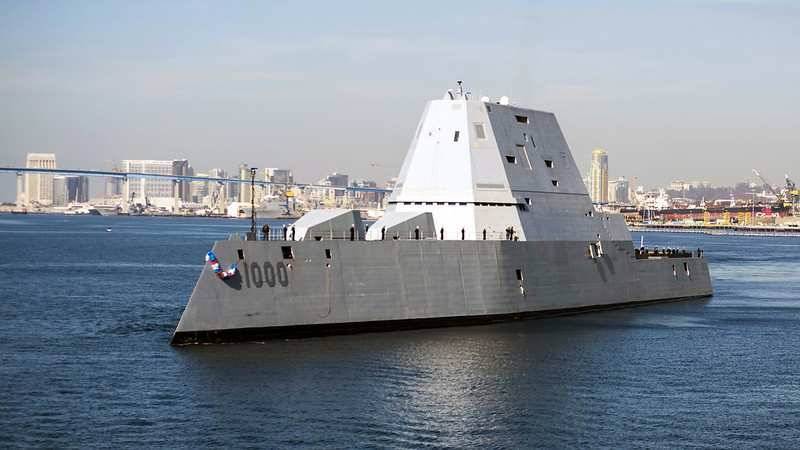 NI: Россия планирует построить копию американского эсминца USS Zumwalt
