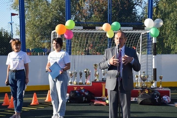 В Белгородской области открыли новую спортплощадку
