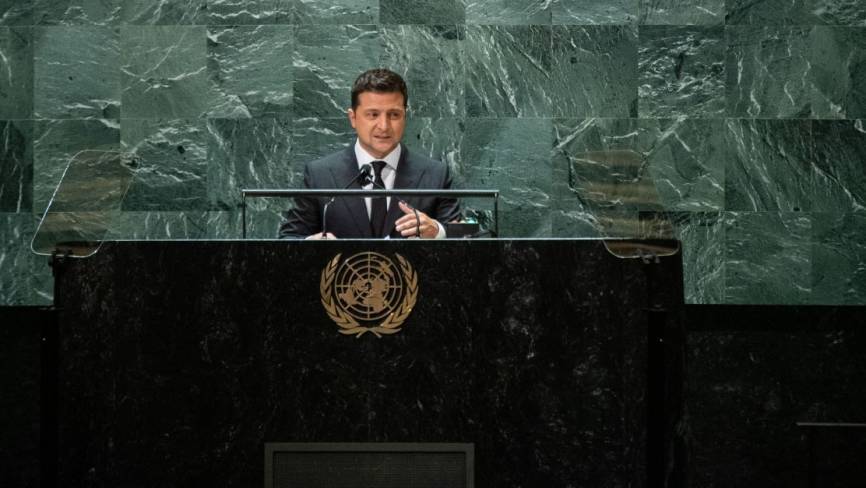 Журавко назвал выступление Зеленского в ООН позором для Украины