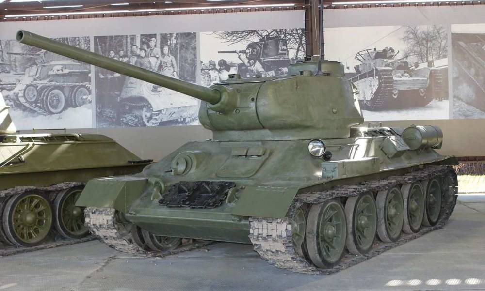 Танк Т-34 стал символом военной мощи России и Второй мировой войны