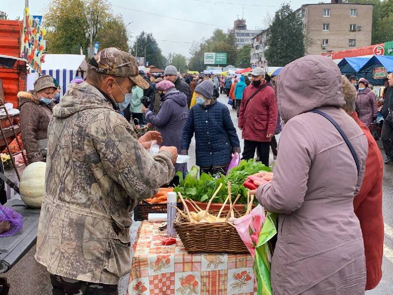В День города в Смоленске работают ярмарки