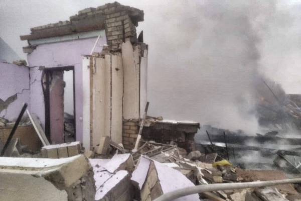 Взрыв газа разрушил частный дом в Башкирии