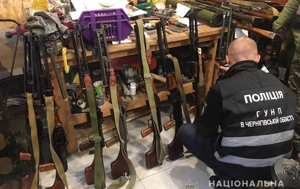 Полиция обнаружила подпольную оружейную в Чернигове