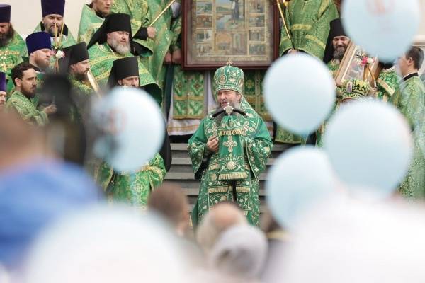 Церемония перенесения мощей Симеона Верхотурского прошла в духовной столице Урала и Сибири