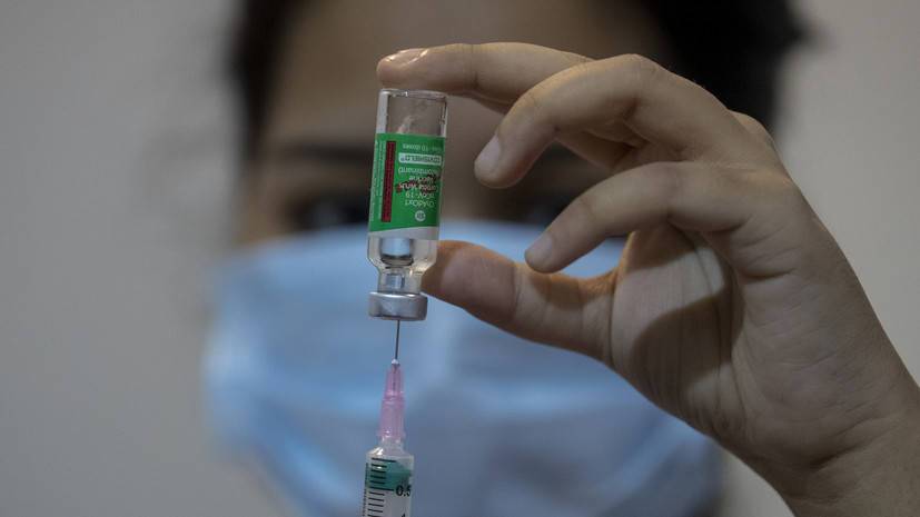 В Индии число сделанных прививок от COVID-19 превысило 850 млн