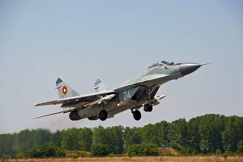 Болгария намерена расторгнуть контракт с Россией на ремонт истребителей МиГ-29