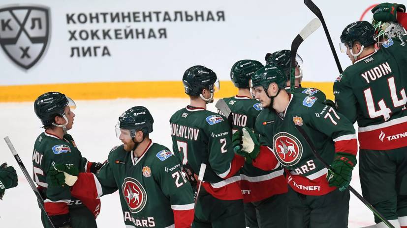 «Ак Барс» обыграл «Спартак» и добыл пятую победу подряд в КХЛ