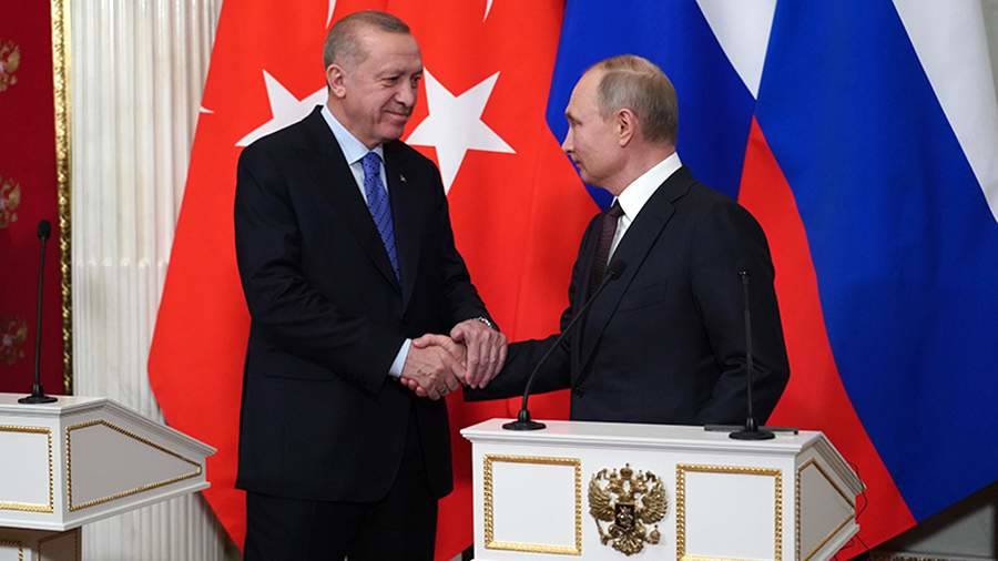 Песков рассказал о подготовке встречи Путина и Эрдогана