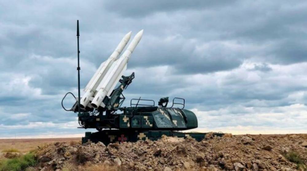 Украинские военные провели стрельбы из зенитных ракетных комплексов