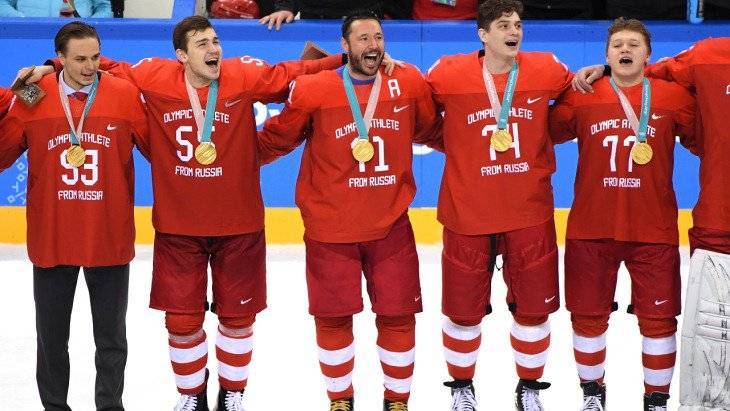 ФХР планирует снять фильм о победе хоккеистов на Оимпиаде-2018