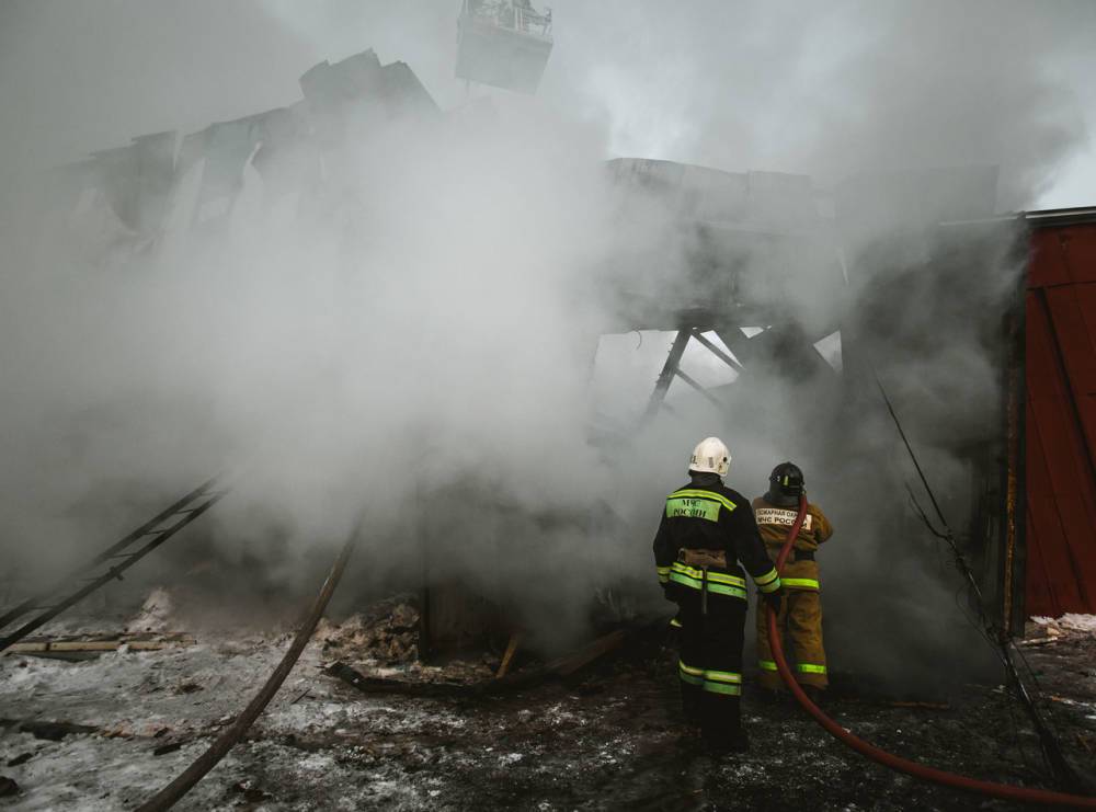 Пожар унес жизни двух человек в Анапе