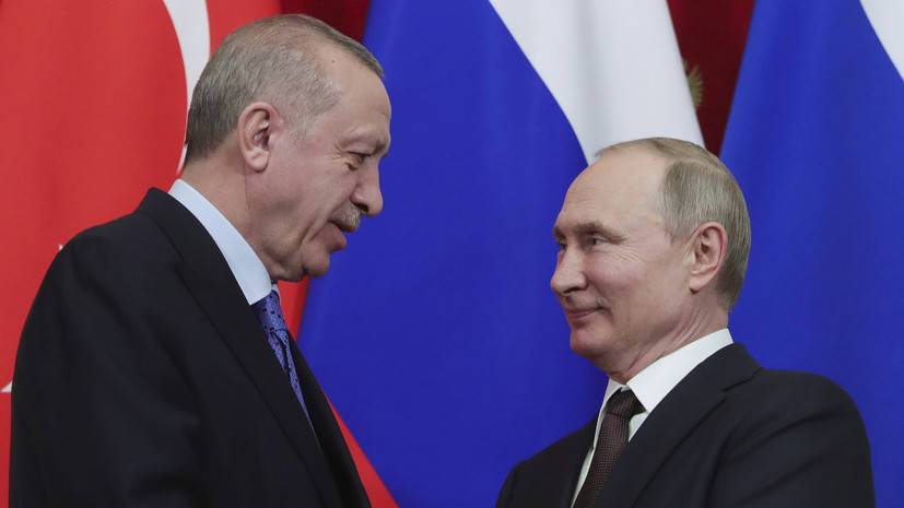 В Кремле рассказали о планах переговоров Путина и Эрдогана