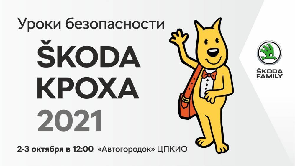 Юных рязанцев и их родителей приглашают в школу юного водителя «ŠKODA Кроха 2021»
