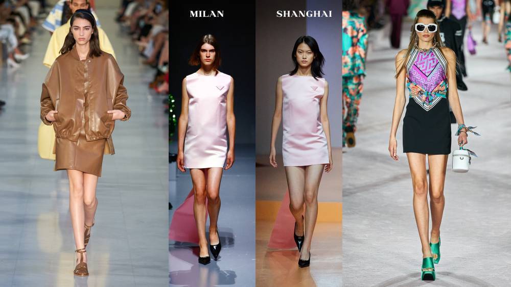 Экстремальная платформа, платья А-силуэта и другие тенденции Недели моды в Милане