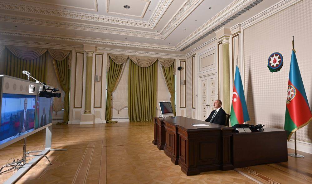 Президент Ильхам Алиев: Пора предупредить Армению, чтобы она отказалась от попыток реваншизма и смотрела в будущее