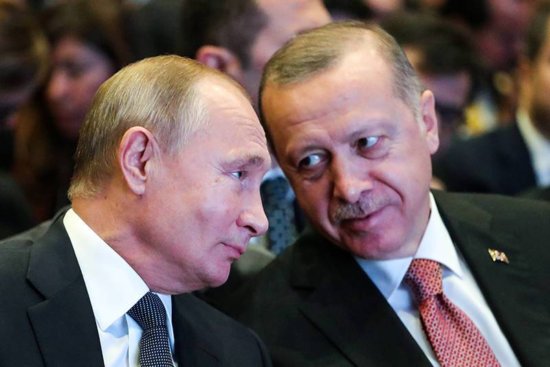 Песков раскрыл детали переговоров Путина и Эрдогана