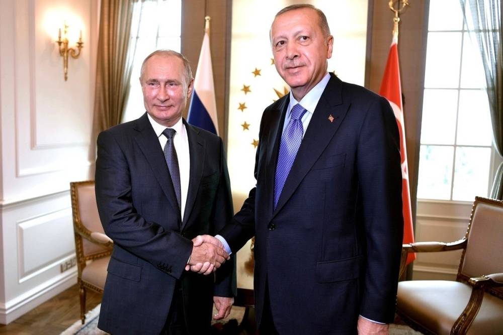 Начались переговоры Путина и Эрдогана в Сочи