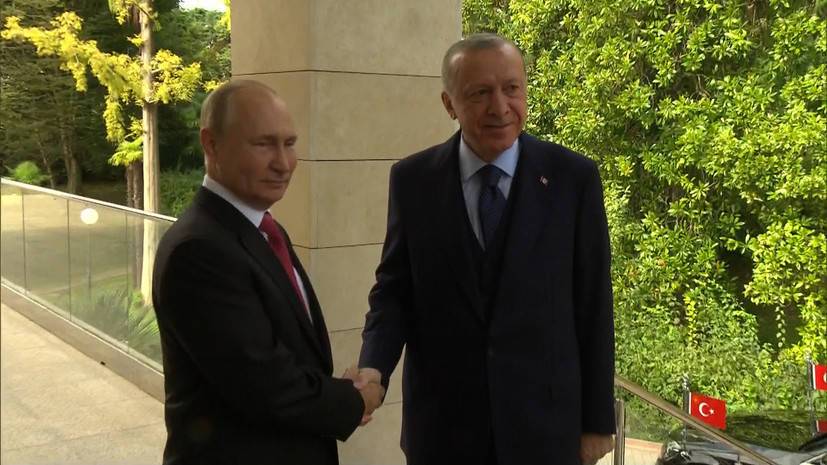 В Сочи проходит встреча Путина и Эрдогана — видео