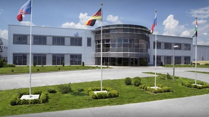 Калужский завод «Фольксваген Груп Рус» в сентябре вводит простои